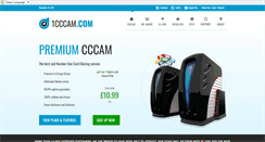 Desktop Screenshot of 1cccam.com